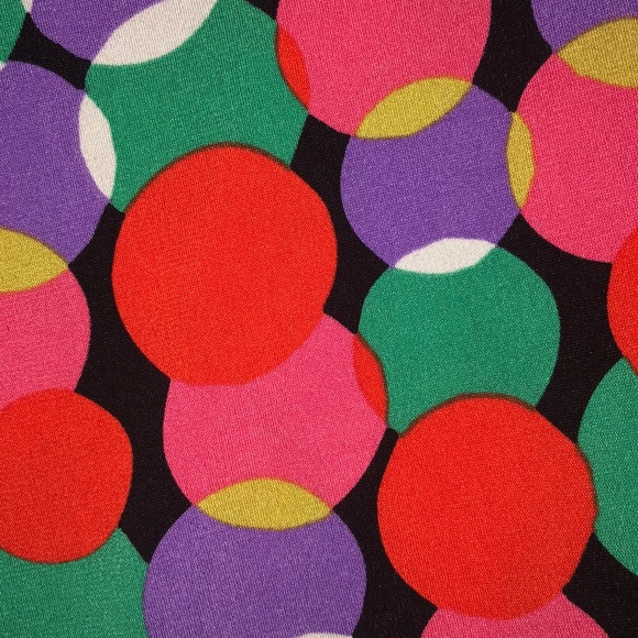 🟣LULAROE🟣POLKA DOT PRINTED A-LINE SKIRT🟣 - Picture 3 of 5